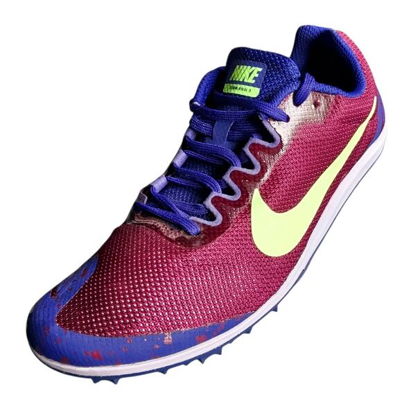 Nike Zoom Rival D Women's Distance Racing Spiked Lightweight Track Shoe Size 7.5 - Picture 1 of 10